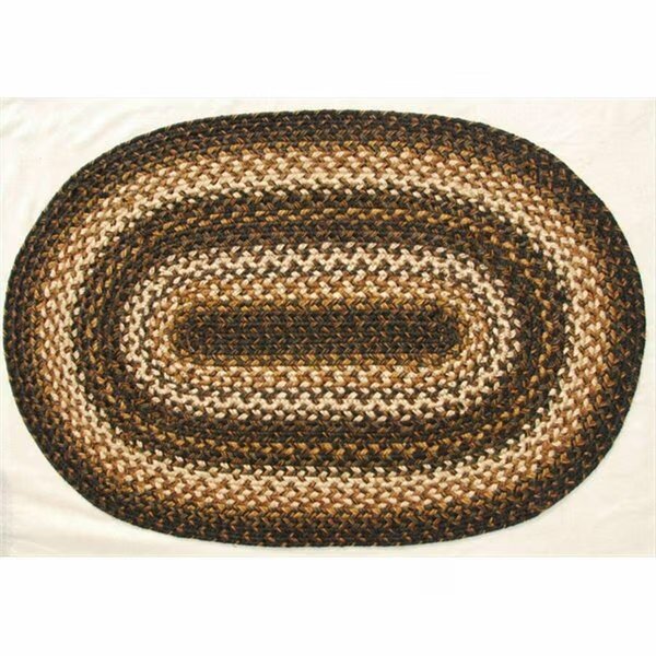 Kilimanjaro Hudson Jute Braided Rugs - Oval, Homespice Decor, Mfr#: 502216